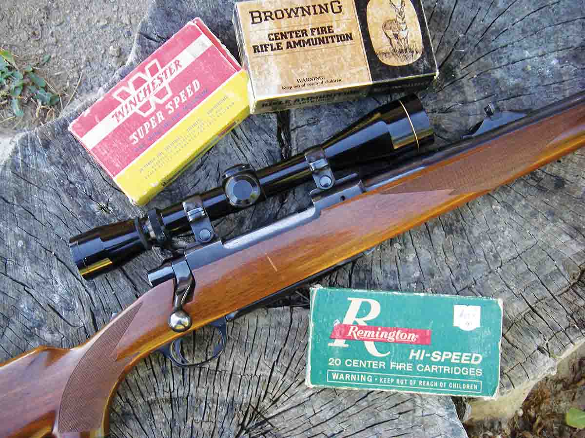 Introduced in 1968, the Ruger M77 was designed primarily as a hunting rifle.